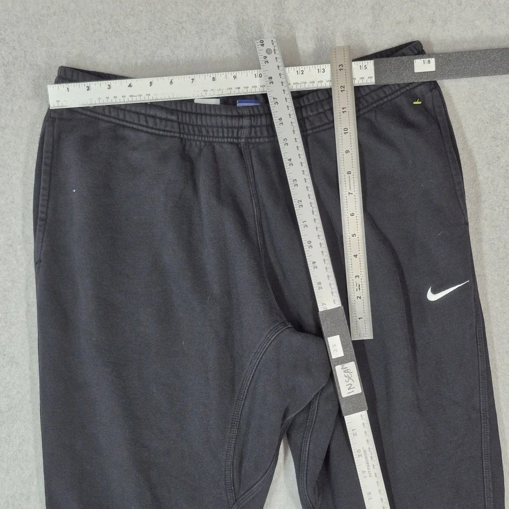 Nike Men Activewear Pants XXL Black Sweatpants Fleece 826431-010 Logo 25